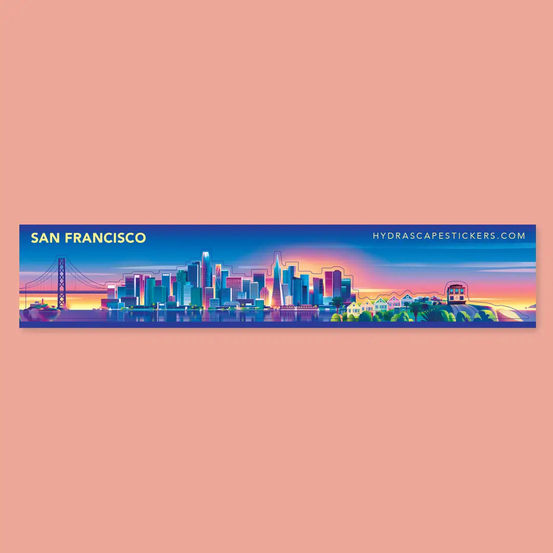 Hydrascape Miniscape Sticker Collection | 2" x 10"