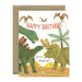 Happy Birthday dinosaur greeting card