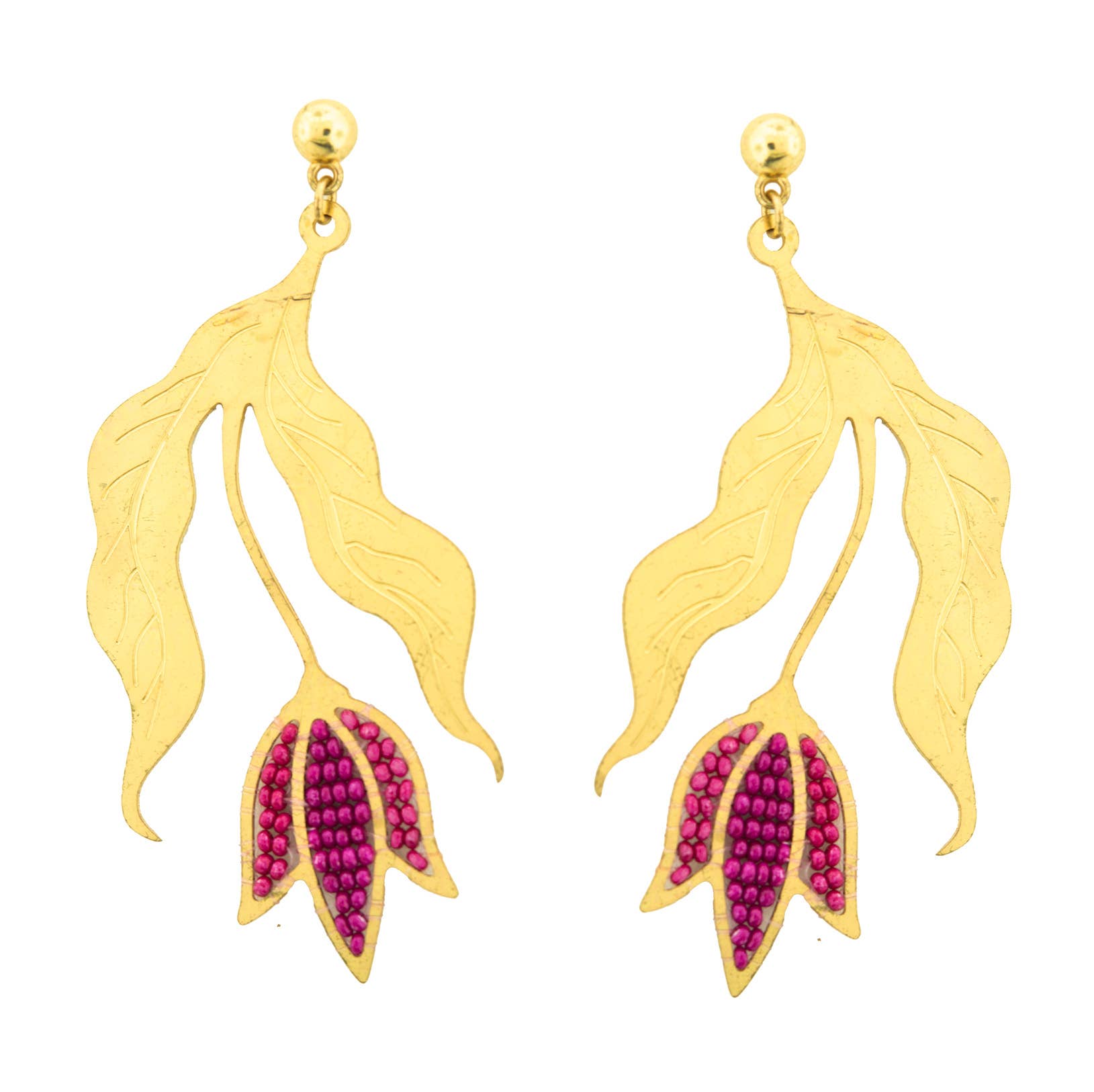 Garden Tulips- Magenta 