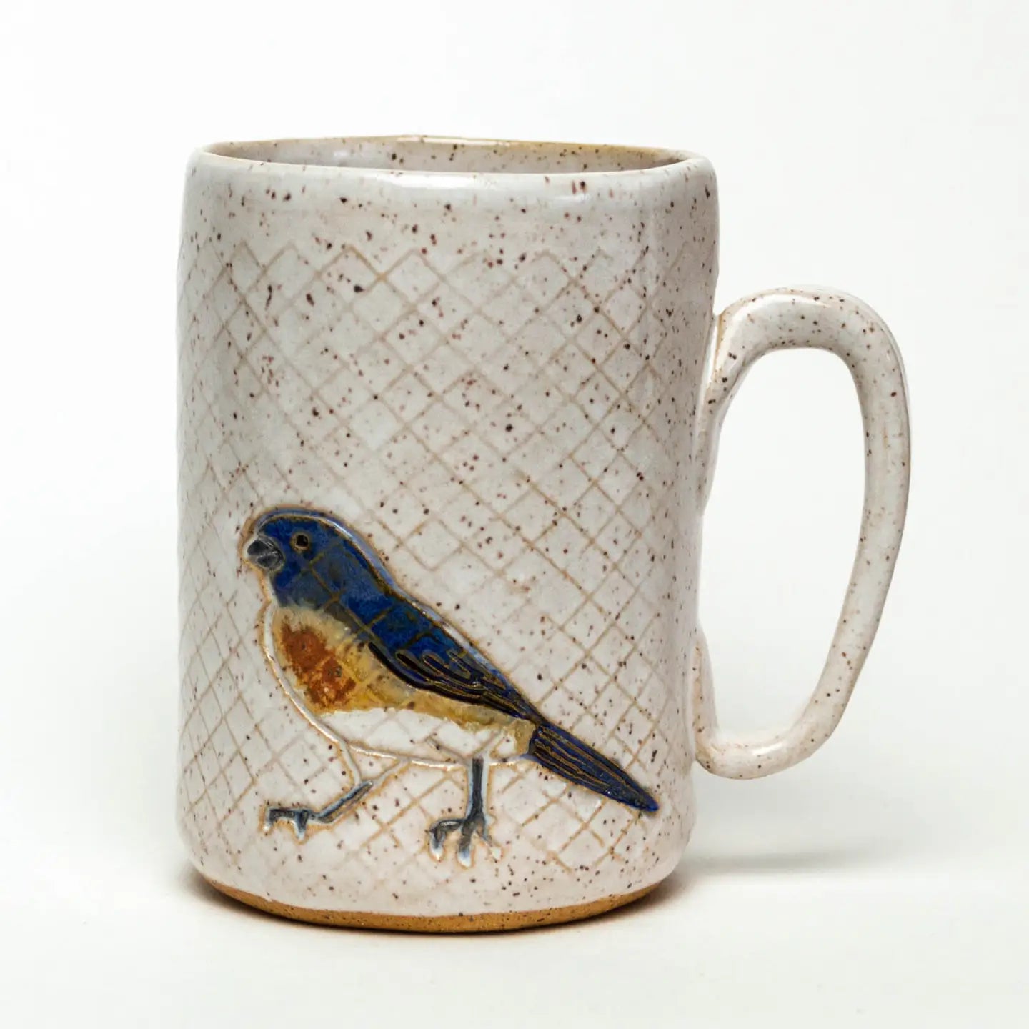 Handmade Ceramic Bird Mugs | 14oz