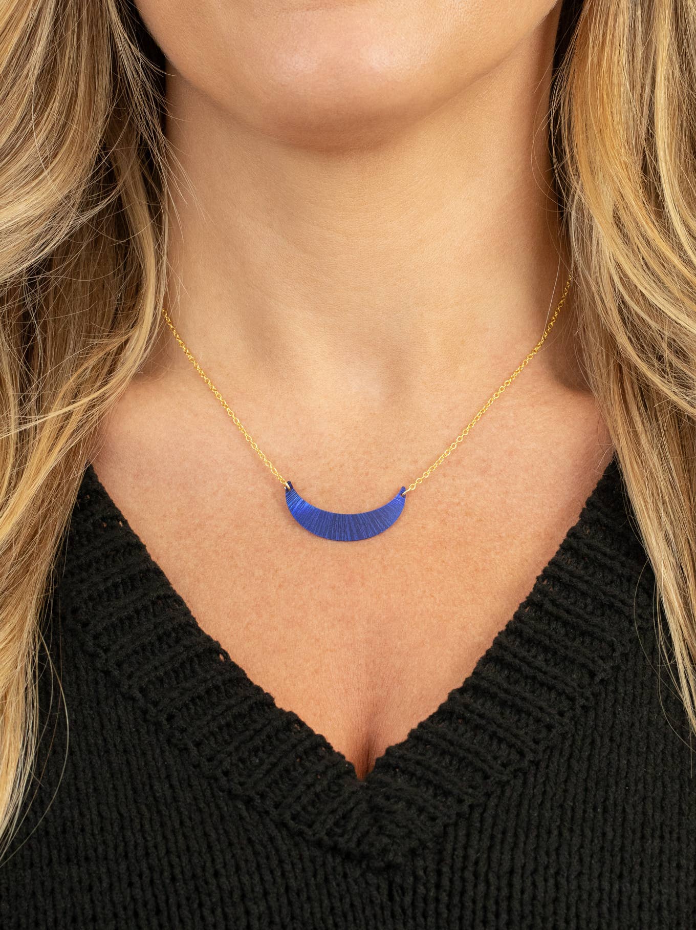 Luna Crescent Necklace