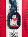 Vintage-style Cat art locket ornament.