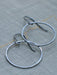 Medium Silver Hoops: Lightweight and forged for strength, these earrings go wherever you do – perfect for the fashionable multitasker!