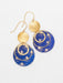 Atlas Earrings by Holly Yashi - 18K gold-plated cosmic earrings that might just help you communicate with aliens!