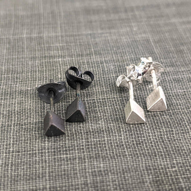 Stylish Triangle Studs by Metamorphosis Metals, the perfect blend of sass and class for everyday wear!