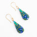 Radiant 18K Gold Plated Crystal Drop Earrings - Handmade Vibrant Jewelry by Mosaico Jewels, because even your earlobes deserve a glowing upgrade!
