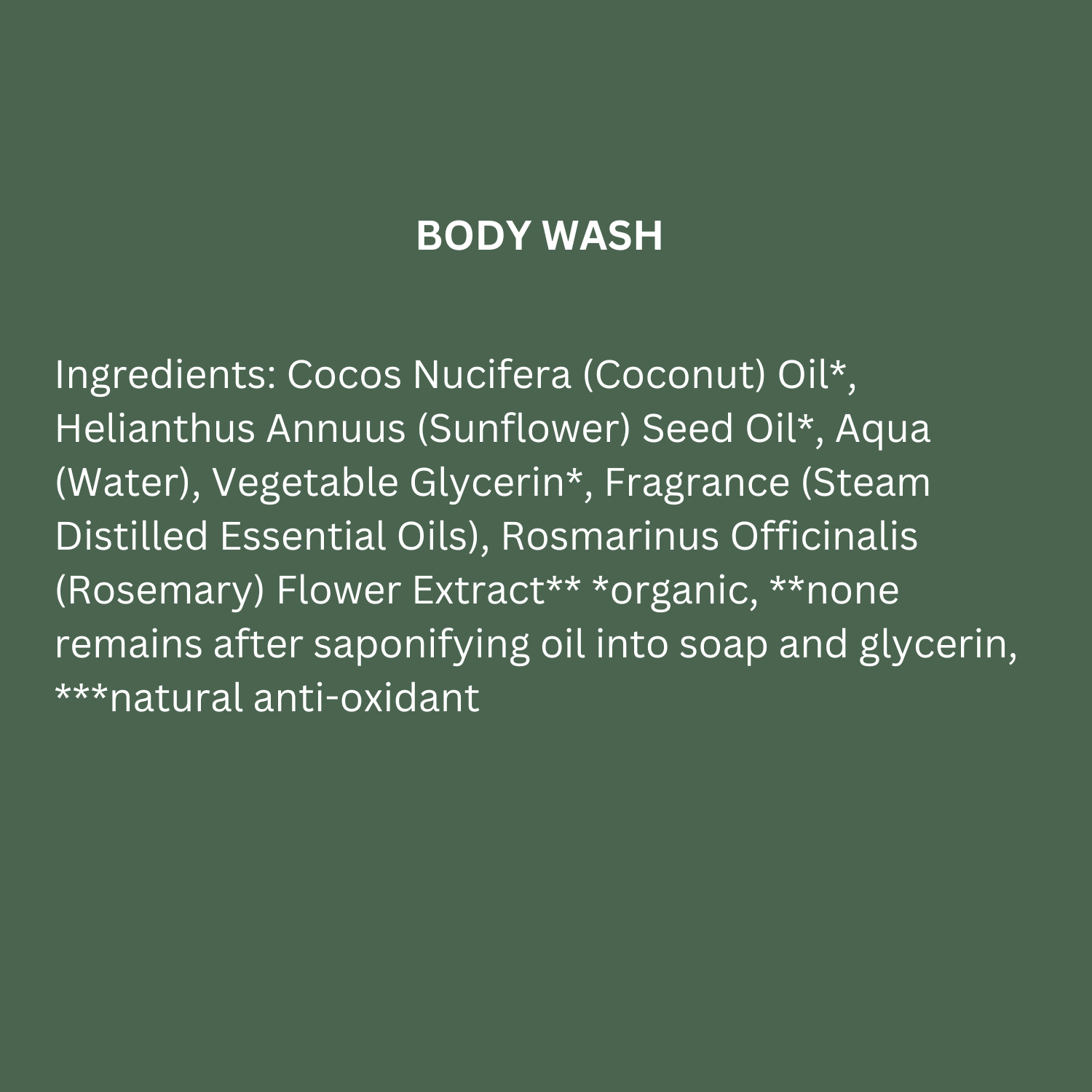 Body Wash | Redwood Mist (8oz)