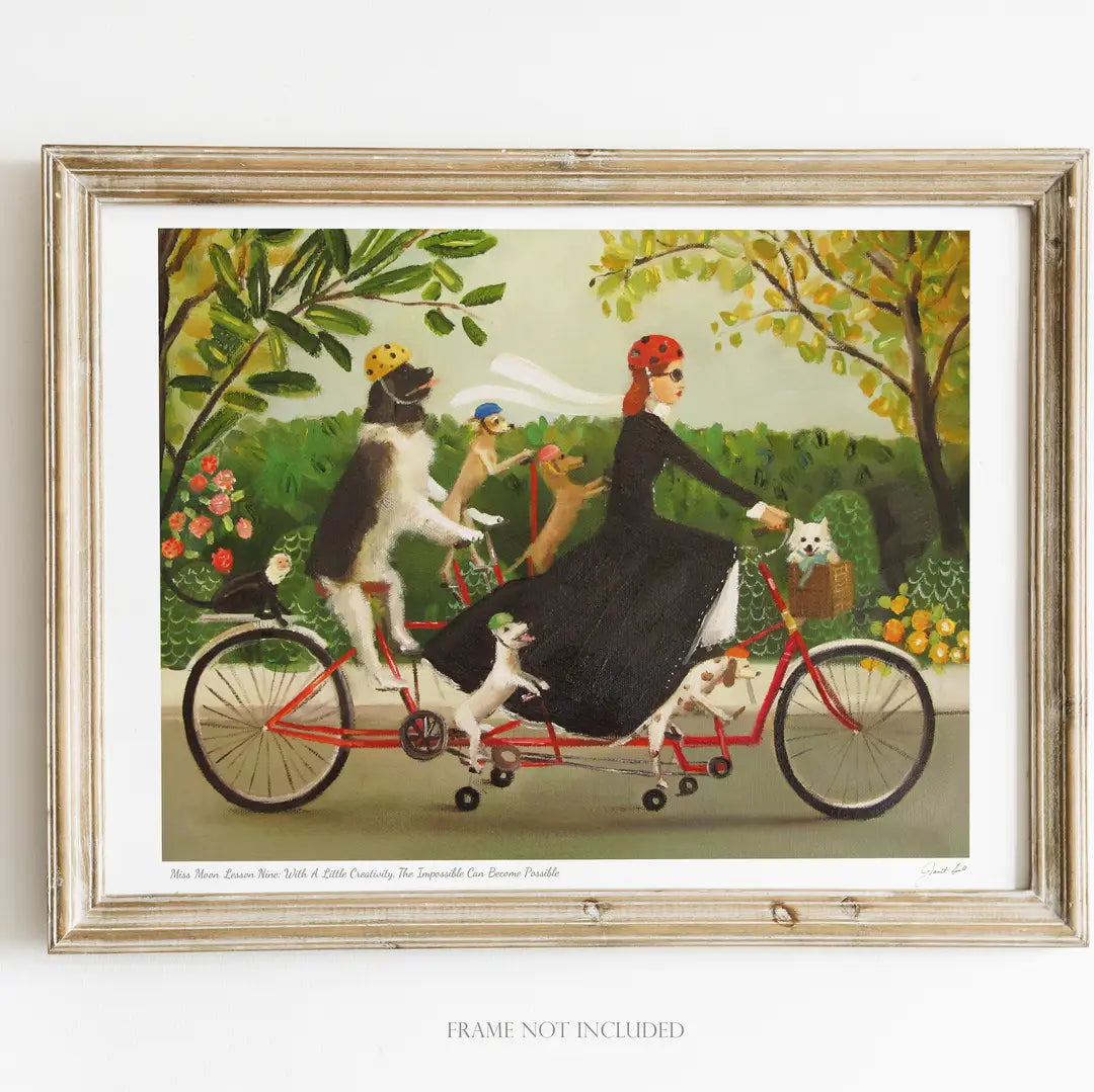 Miss Moon Lesson Nine Art Print