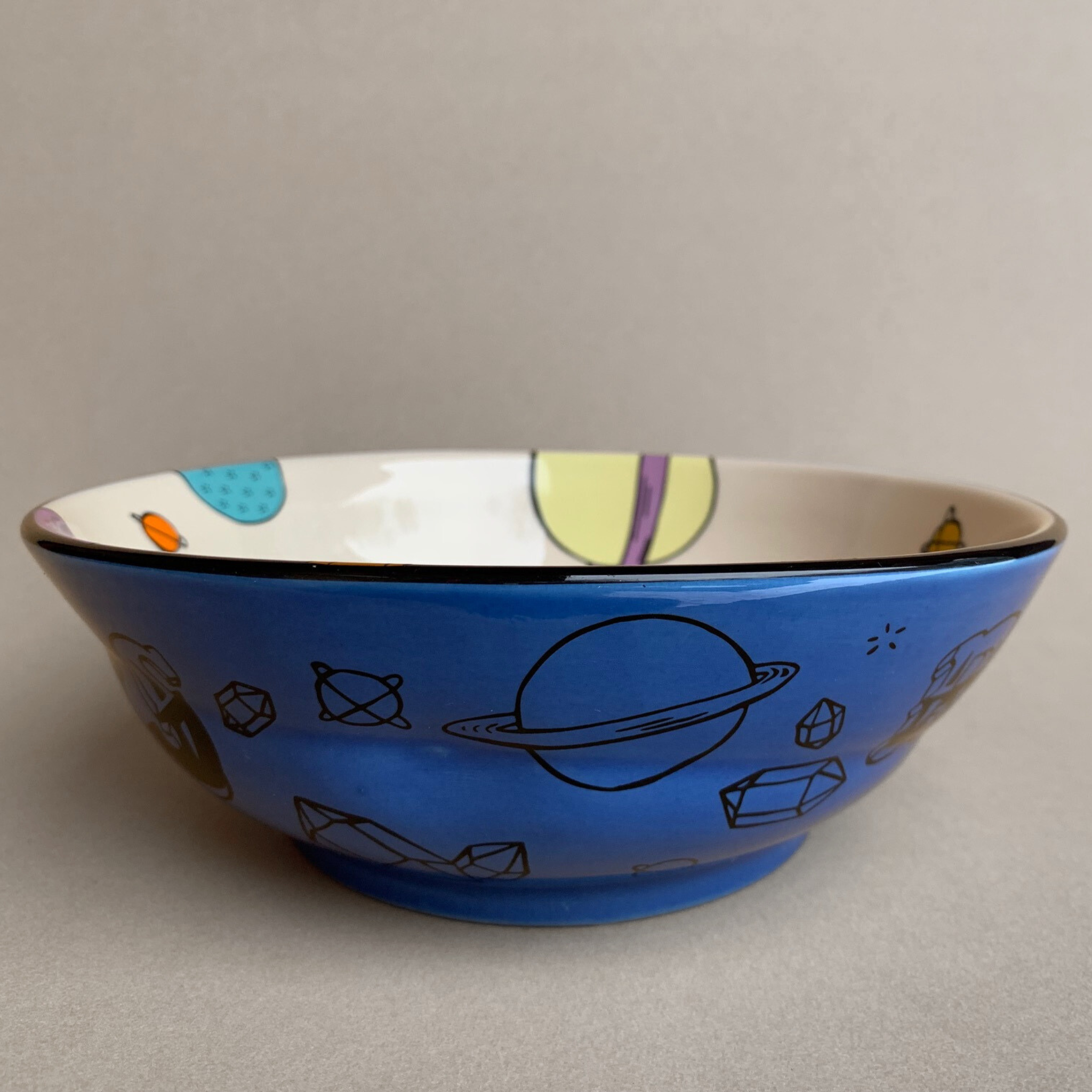 Rocket Chicken - Ceramic Noodle Bowl
