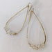 Close-up of Herkimer Diamond Teardrop Earrings - Because who doesn't want diamonds dancing on their ears?