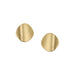Small Organic Polka Dot Post or Clip Earrings by Marjorie Baer, handcrafted jewelry made in California