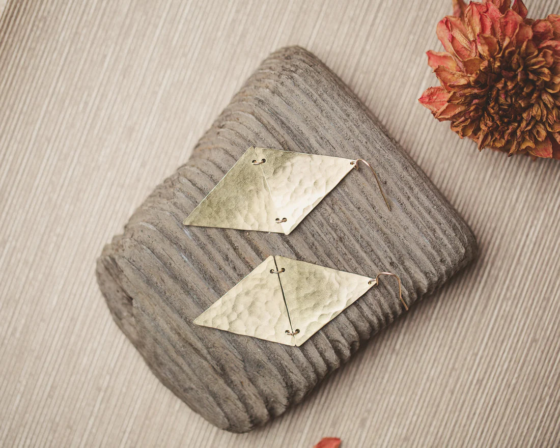 Alba Hammered Earrings