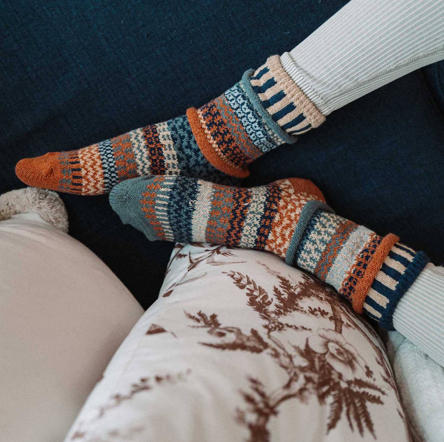 Nutmeg Crew Socks | Eco-Friendly & Made in the USA