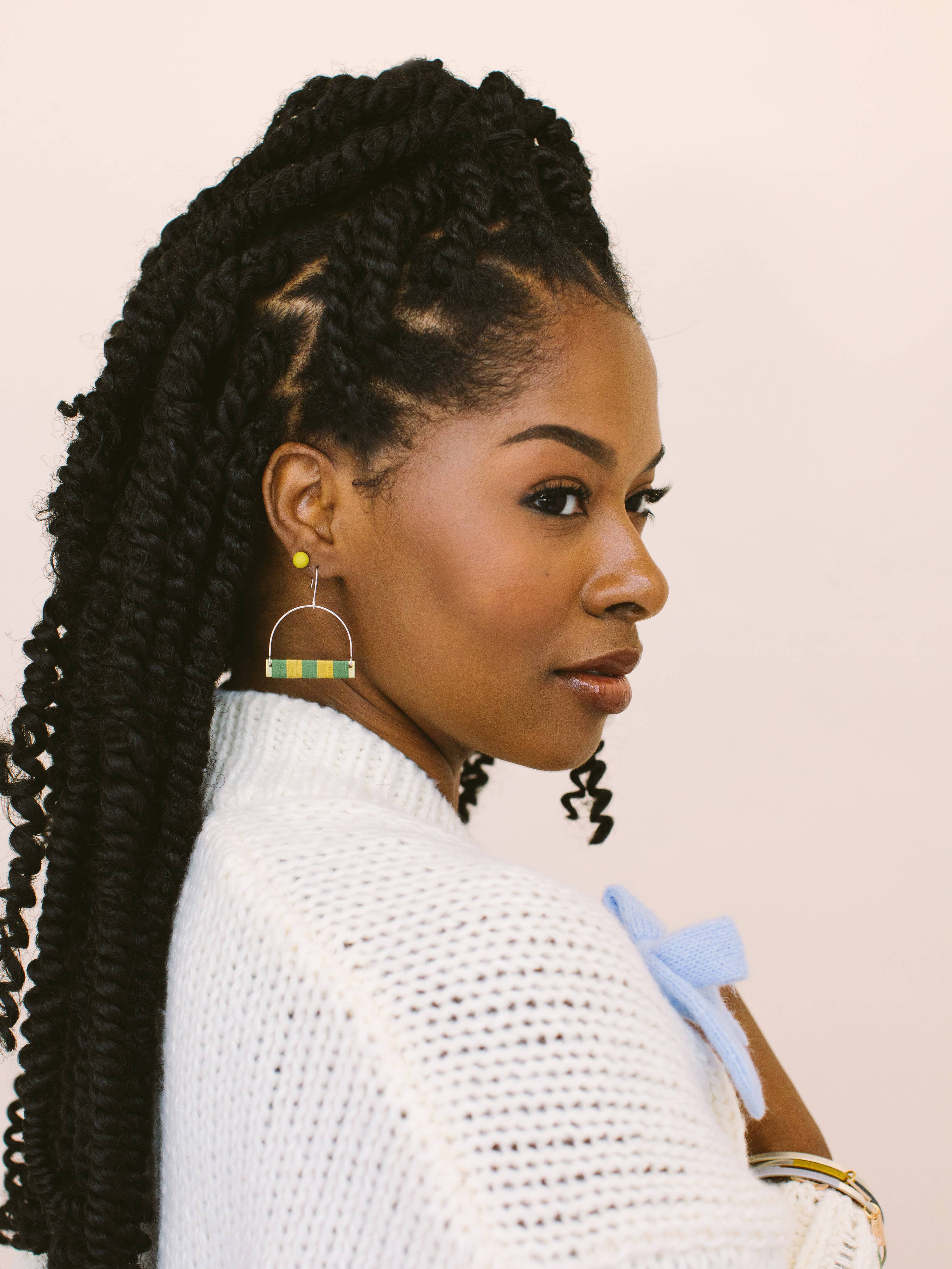 Checkerboard Earrings