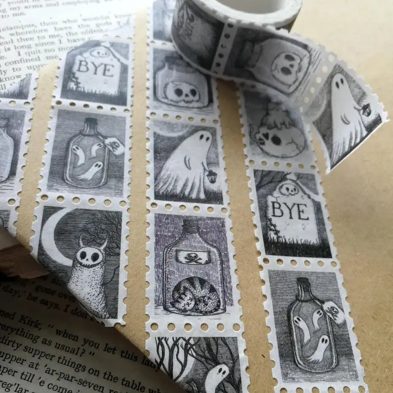 Jon Turner Illustrations Spooky Washi Tape