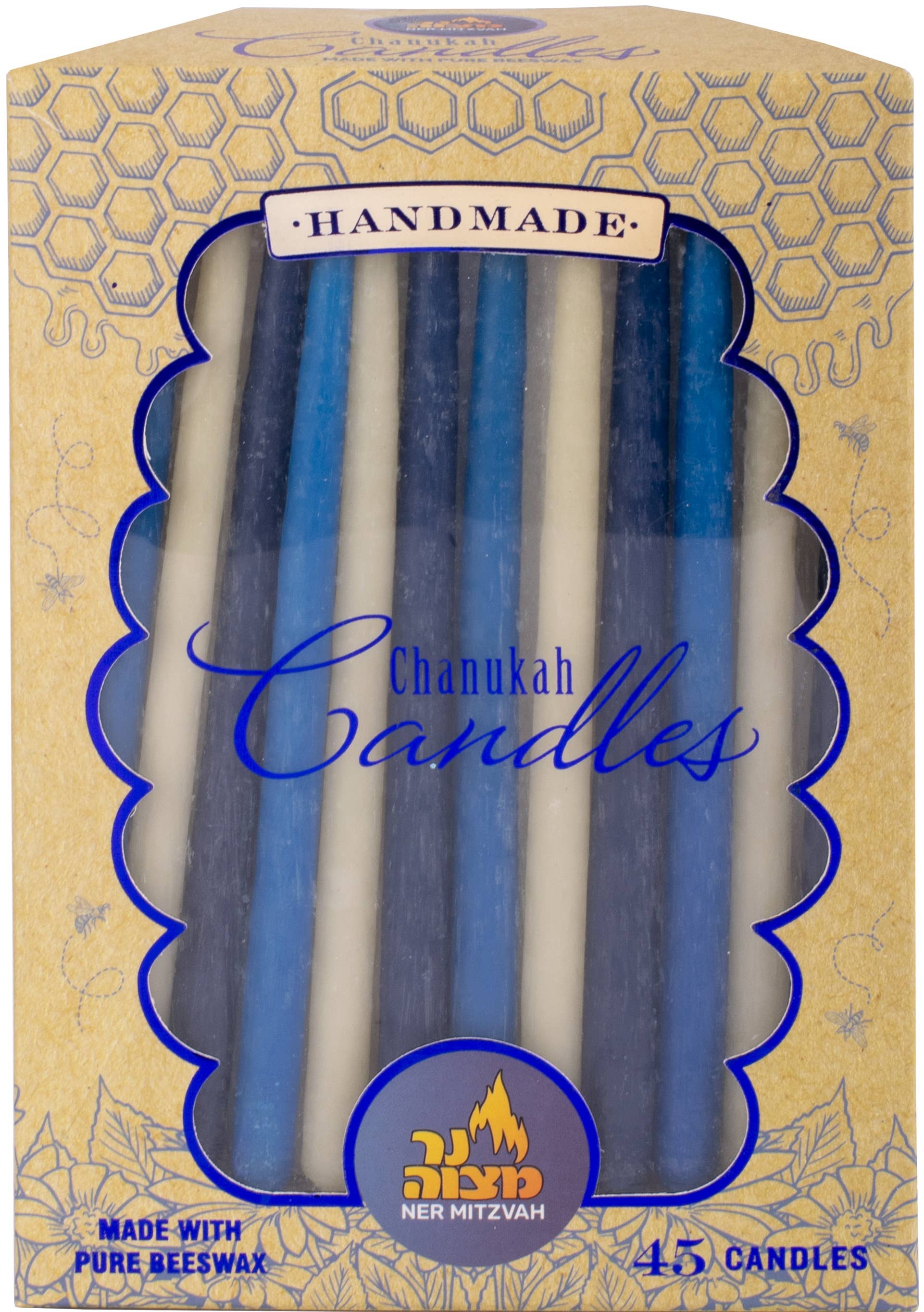 Beeswax Chanukah Candles