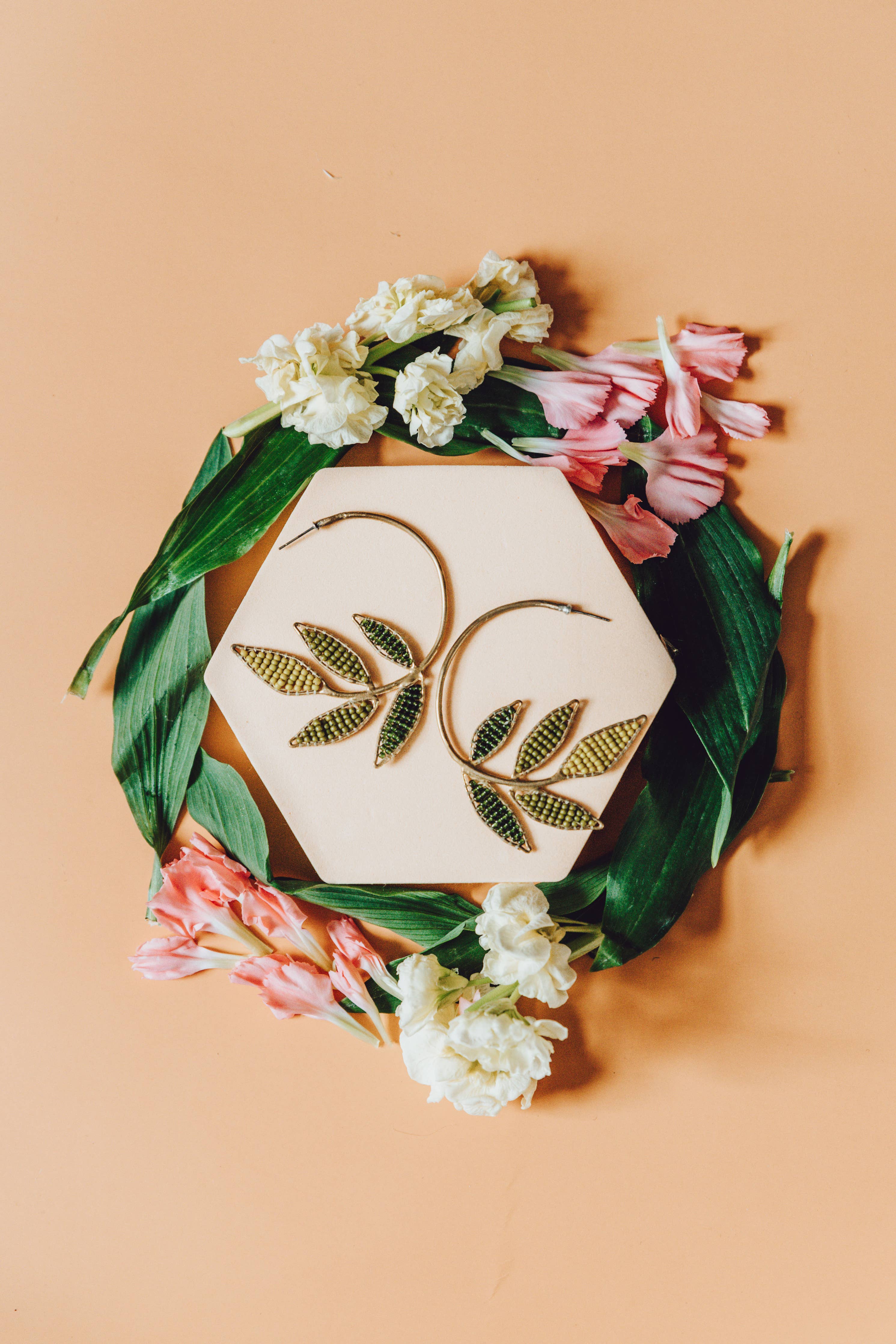 Summer Feuille Hoops