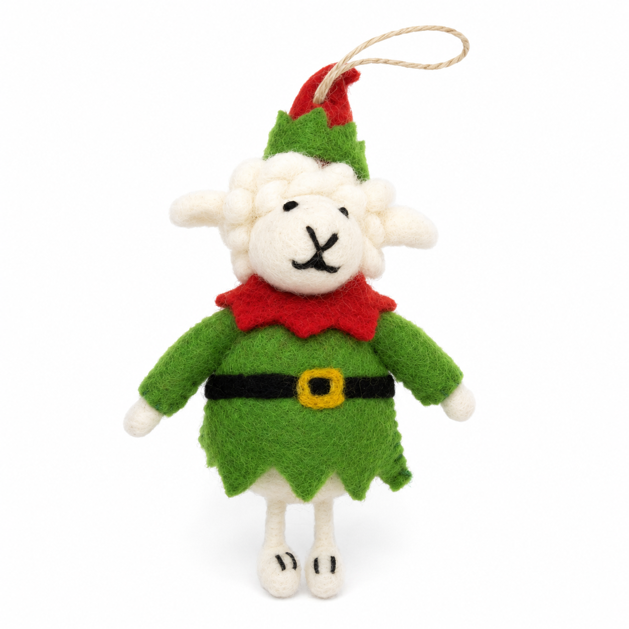 Elf Sheep Ornament