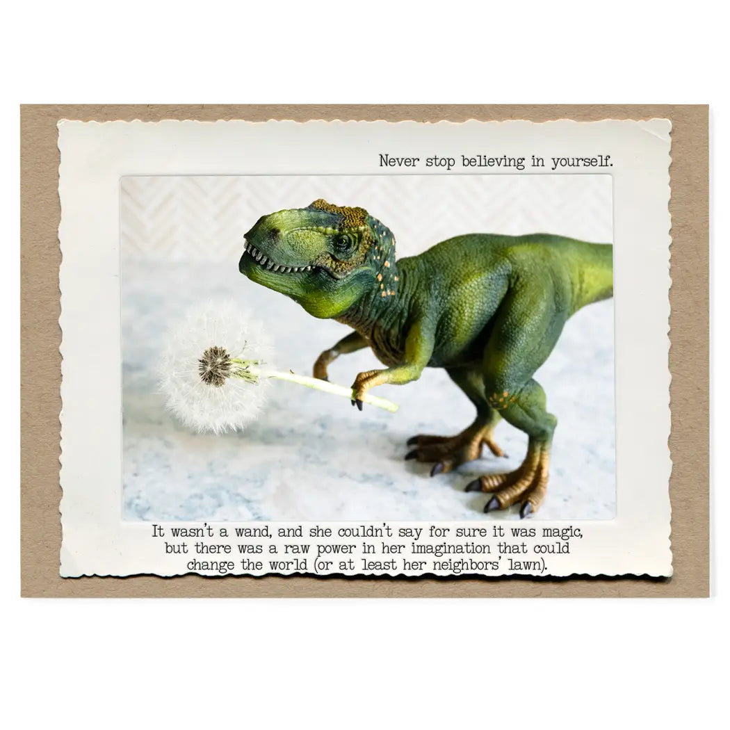 A playful illustration from The Memorable Image Card Collection by Jamie Redmond, filled with humor and charm to uplift spirits with every card.