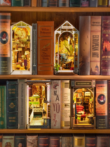 Literary magic Shakespeare book Nook