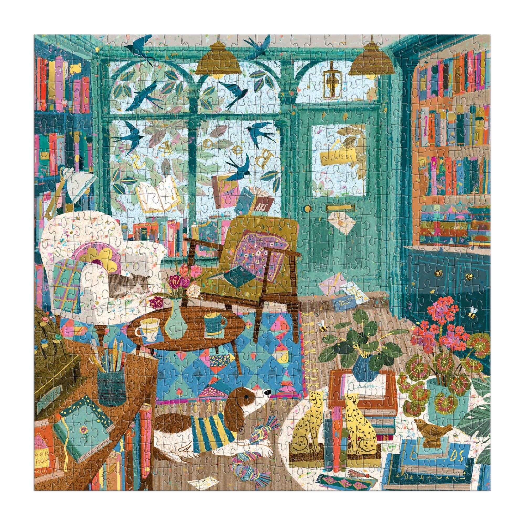 Bookshop Afternoon 500 piece puzzle