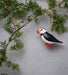 Puffin wood ornament