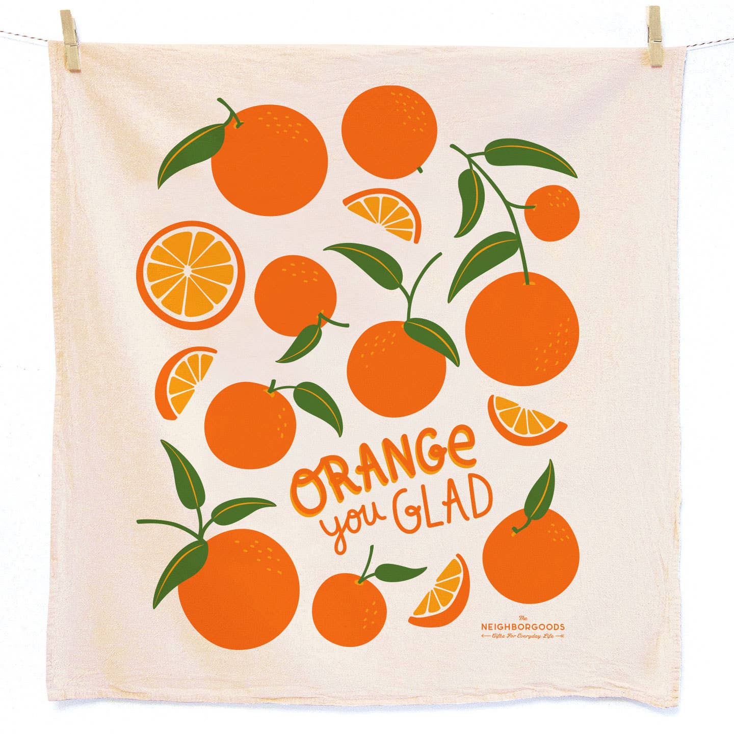Fruit Stand (Cherry, Orange, & Lemon) Tea Towels - Set of 3
