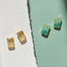 Rectangle color block earrings