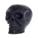 Black skull-shaped candle