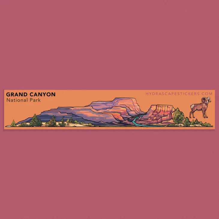 Grand Canyon National Park Landscape sticker