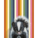 Playful Skunk - Fine Art Print featuring a whimsical design, perfect for adding charm and laughter to your home decor.