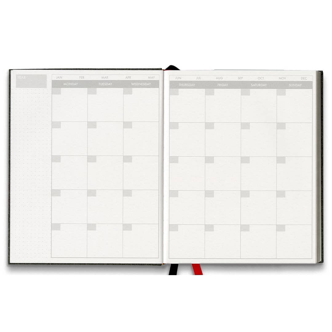 yearly planner by undated