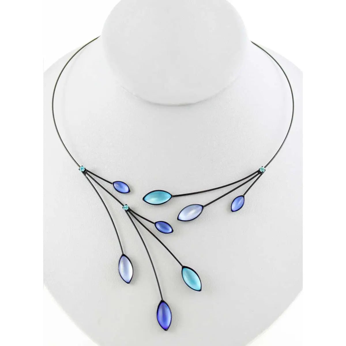 Aspen Leaf Wire Necklace
