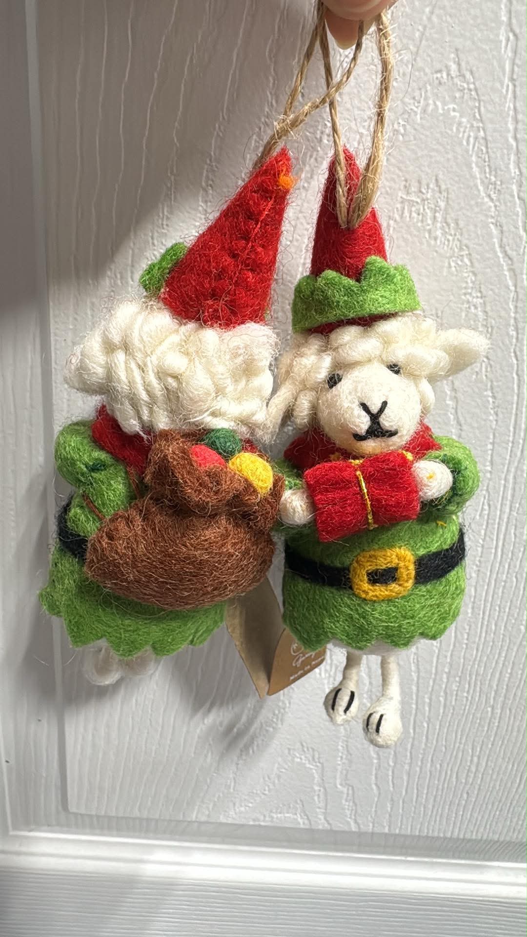 Elf Sheep Ornament