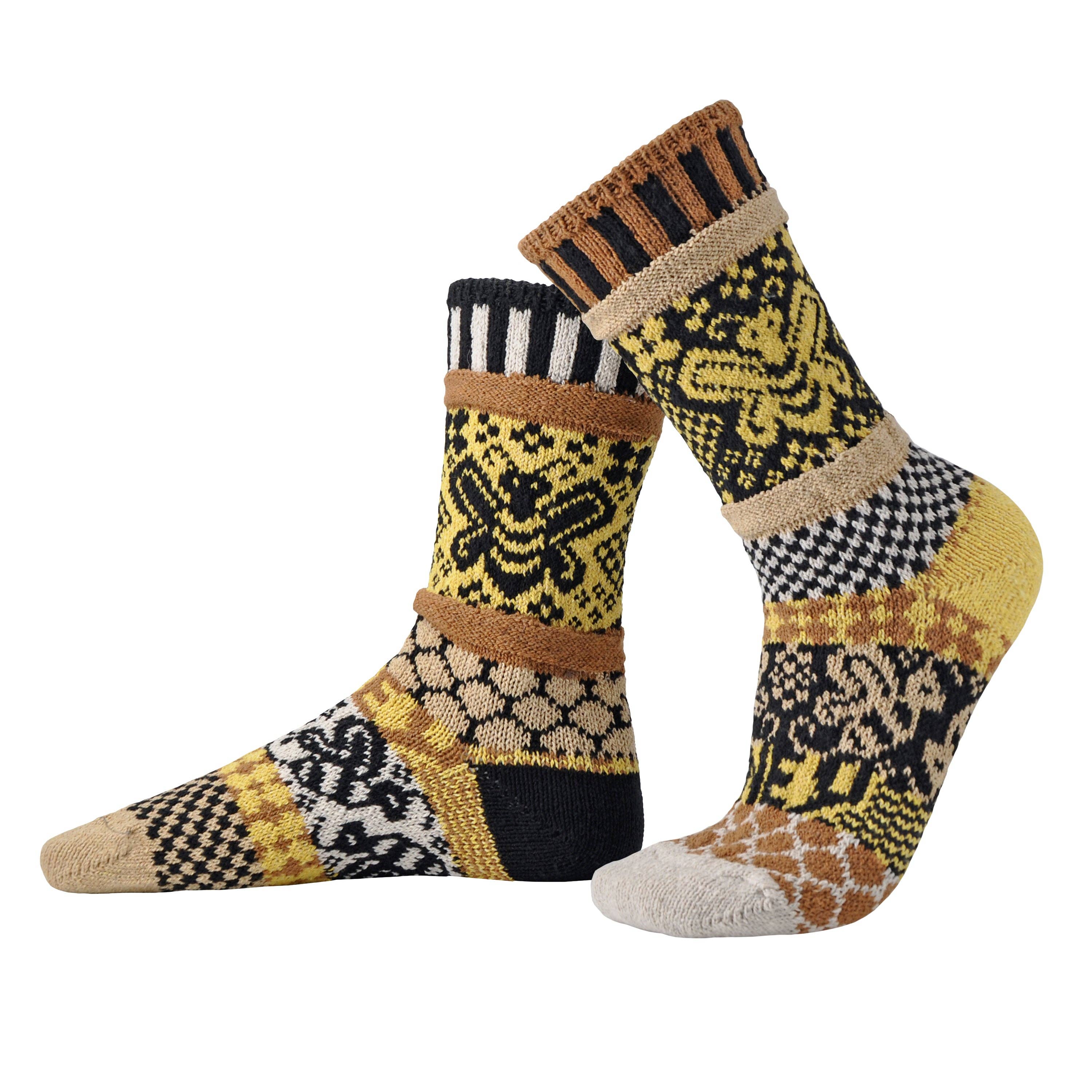 Honey Bee Crew Socks