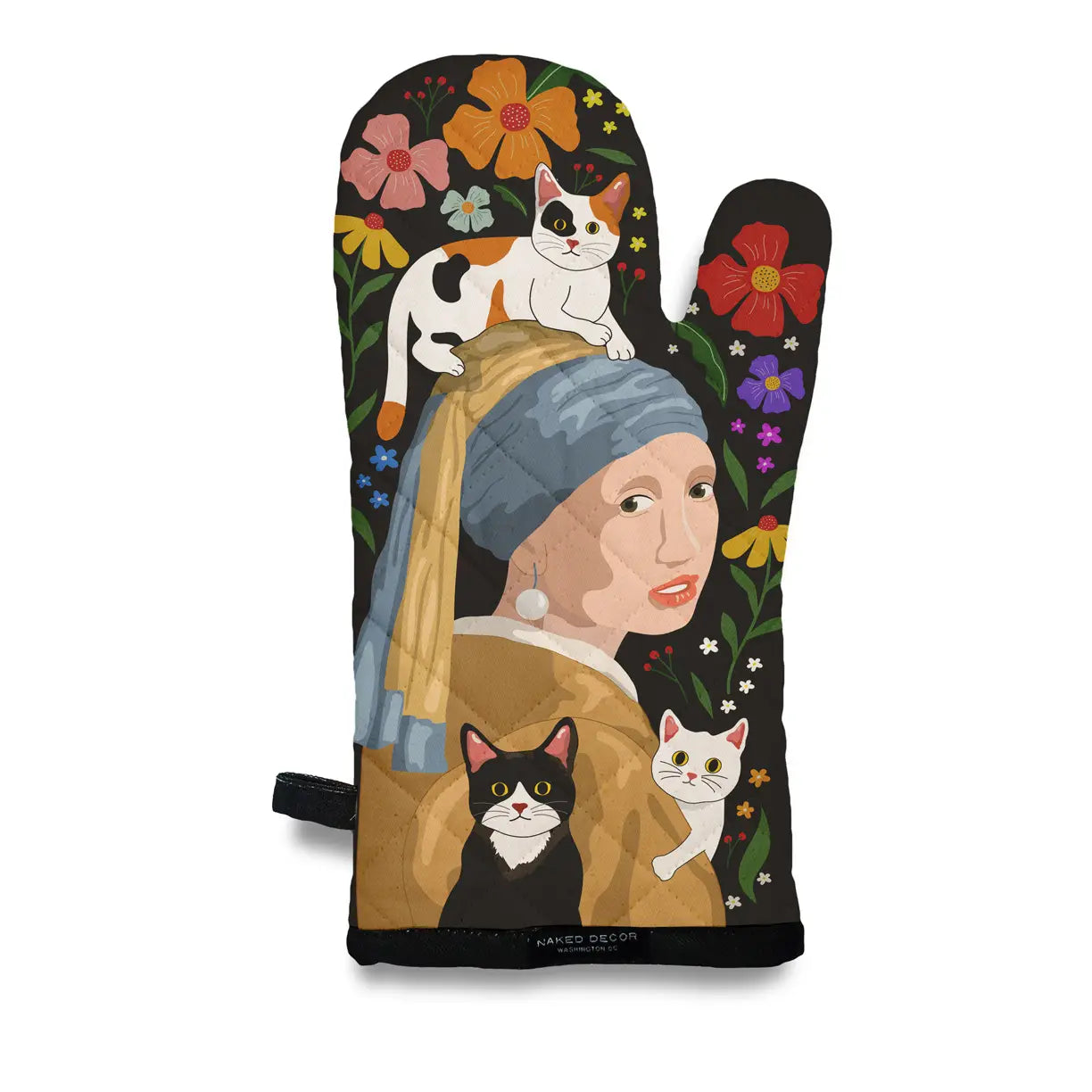 Museum Collection Kitty Cat Oven Mitts