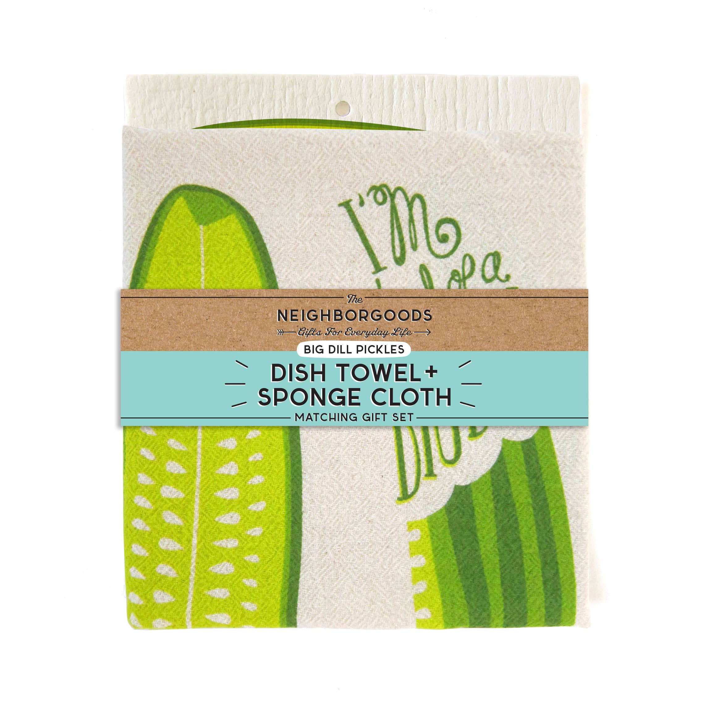 Pickle - Tea Towel + Sponge Cloth Set