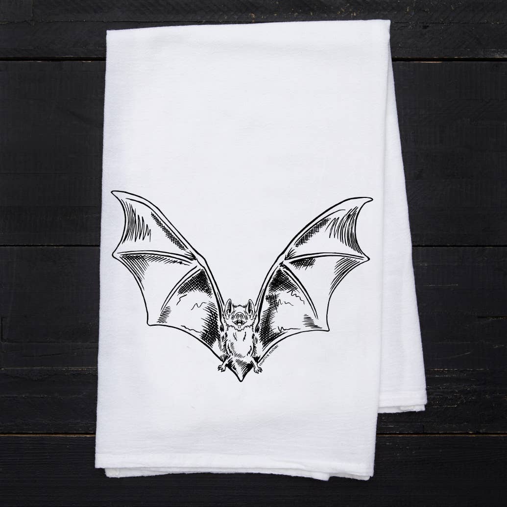 Bat kitchen towel