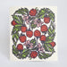 Durable Little Green Swedish Dishcloths in natural off-white color, perfect for replacing paper towels and sponges, featuring unique artwork by Katie Dean.