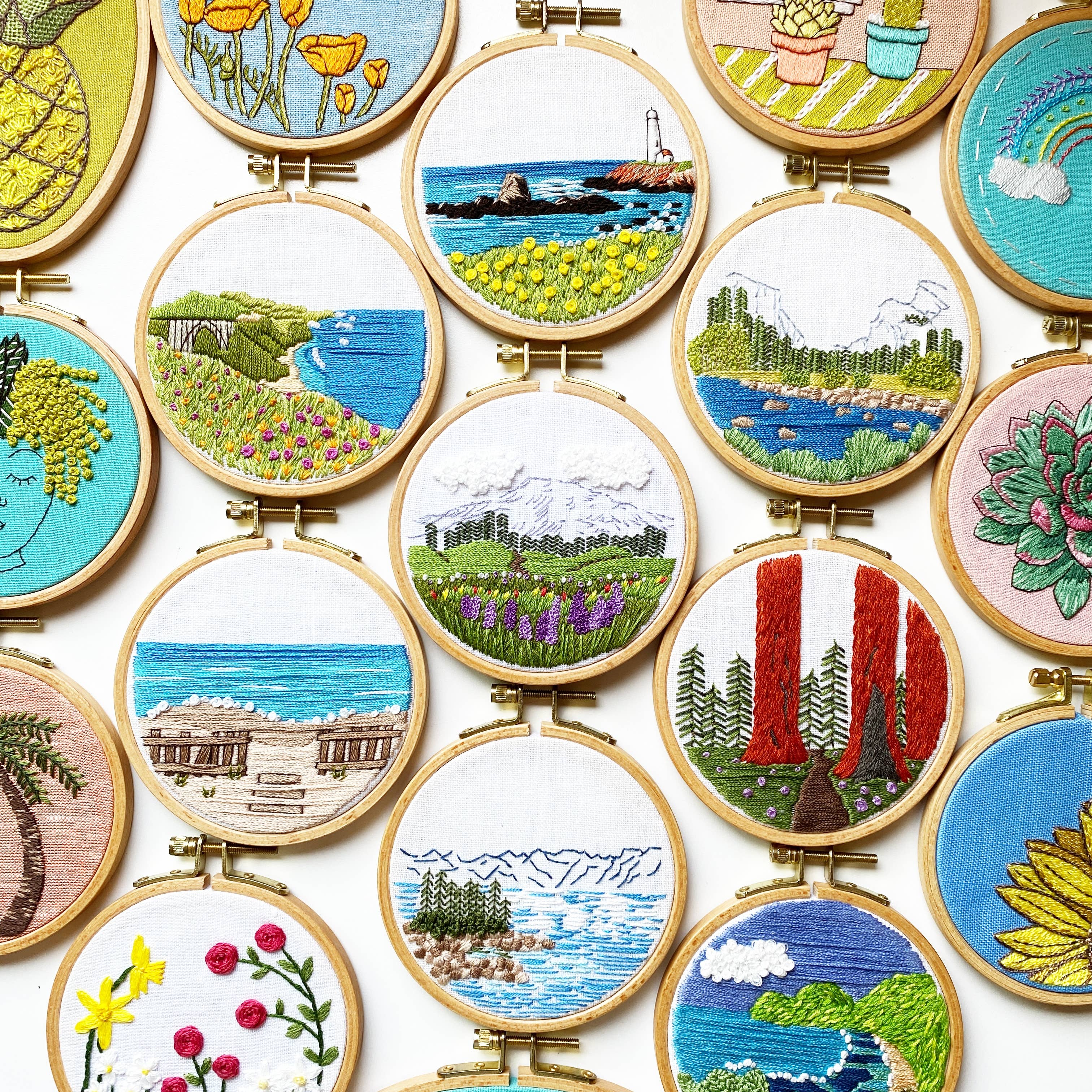embroidery kit variations