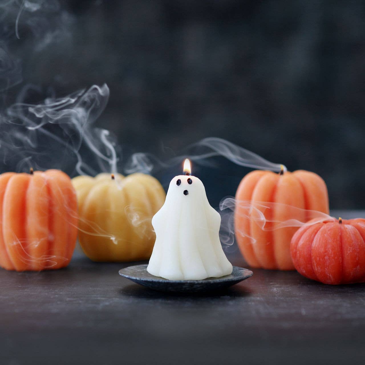 beeswax halloween candles