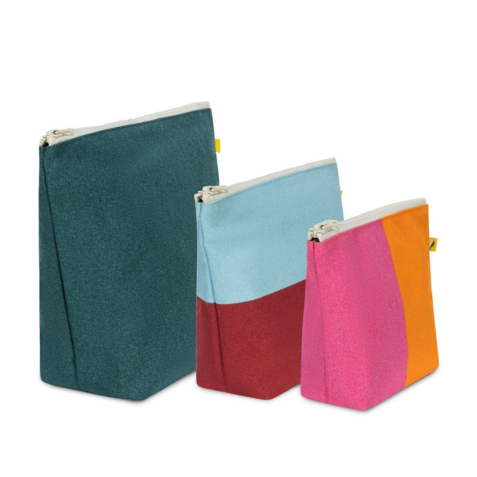 Zip Set of 3 - Two Tone