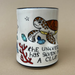 Lucky Sea Turtle Cup - XLarge featuring a beautifully illustrated sea turtle surrounded by colorful crystals and coral. Designed by The Bowl Maker.