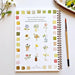 Colorful pages from the Flowers watercolor workbook designed for both kids and adults to enjoy painting.