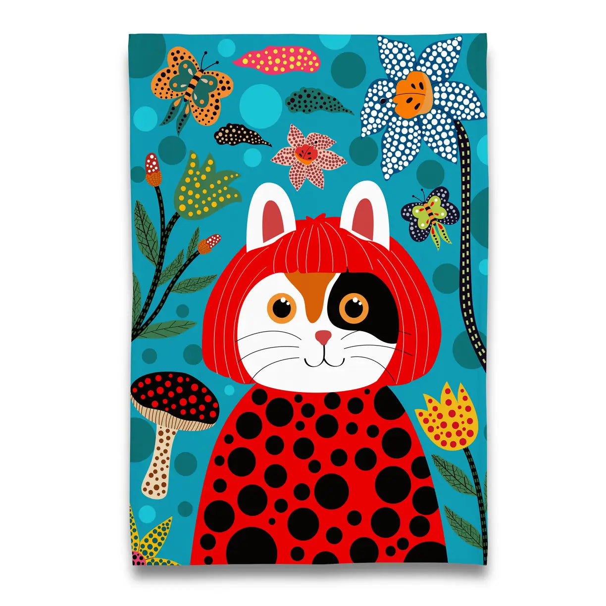 Museum Collection Kitty Cat Tea Towels