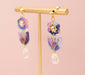 acrylic drop earrings