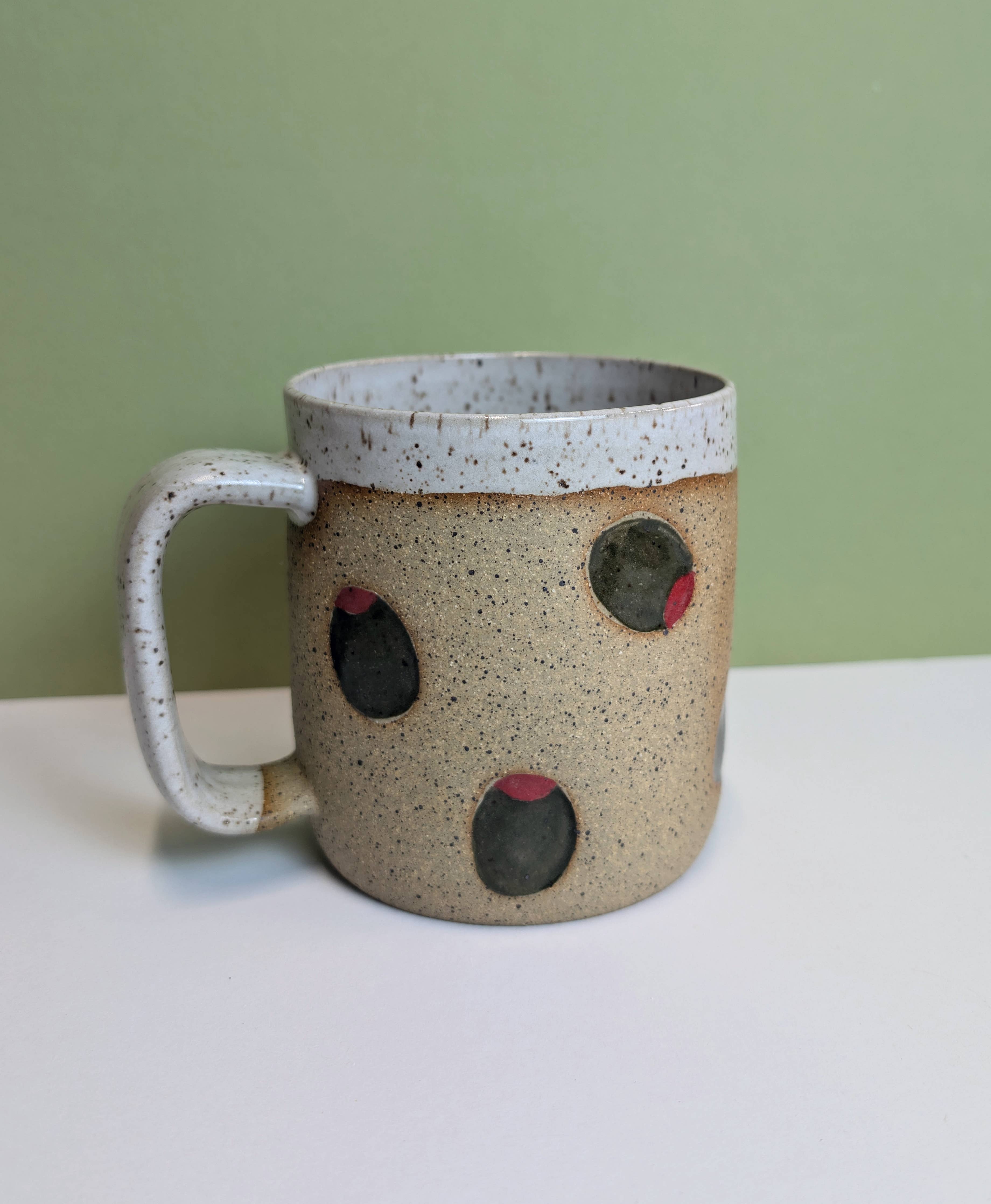 Olive Ceramic Mug