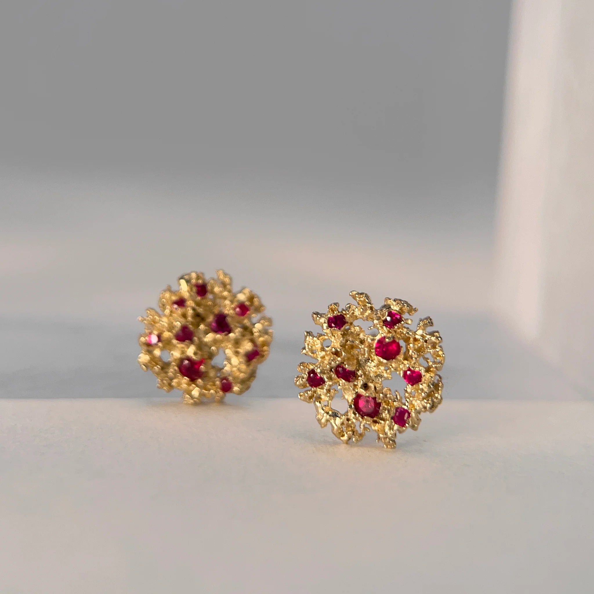 Chrysanthemum Post Earrings