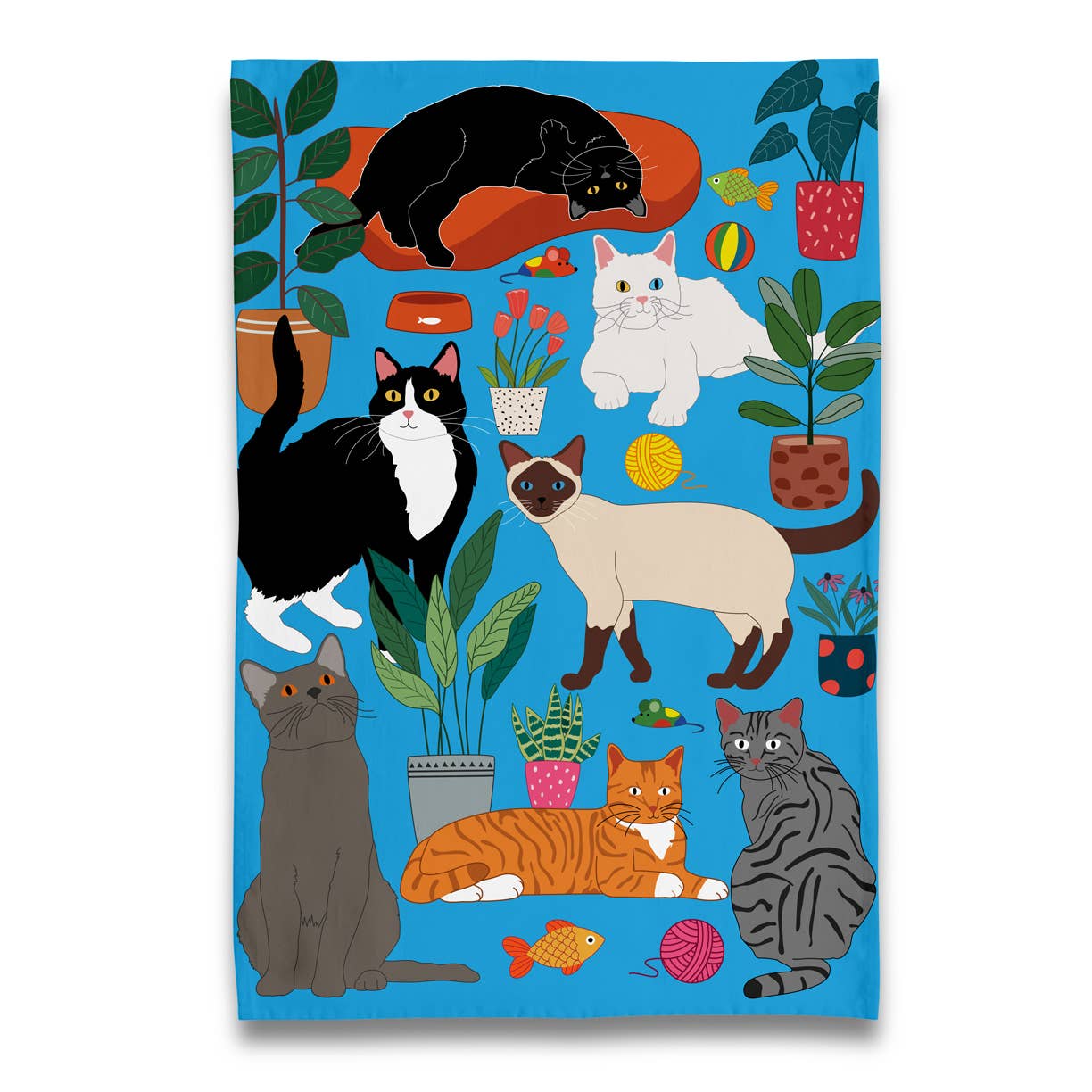 Kitty Cats Tea Towels