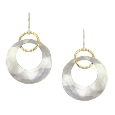 Interlocking Wire Earrings by Marjorie Baer: a chic way to dangle your love for sustainable jewelry, perfect for those who believe in fashion that doesn't take itself too seriously!